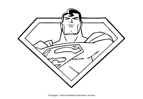 Los Mejores Dibujos De Superman Para Colorear