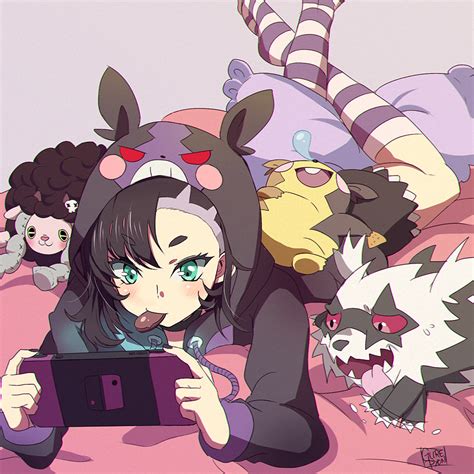 Marnie With A Switch Pokémon Sword And Shield Know Your Meme