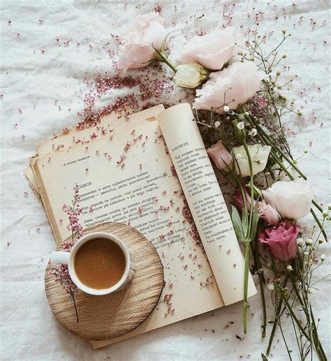 Vintage Book Coffee And Books Tea And Books Book Flowers