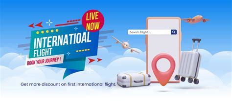 Get More Discount On First International Flight Online Flight Booking