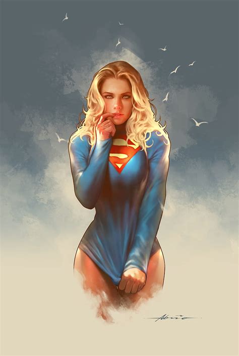 Supergirl Powergirl Dc Cleavage Hd Cartooncomic Dc Supergirl