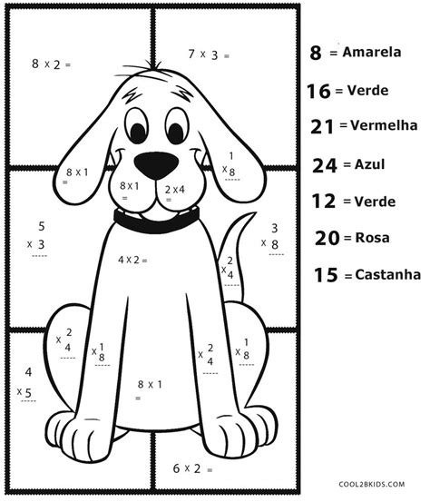 Mais Procurados Matematica Divertida Para Colorir 3a9