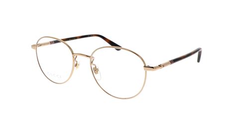 eyeglasses gucci gg0392o 003 51 19 gold in stock price 188 29 € visiofactory