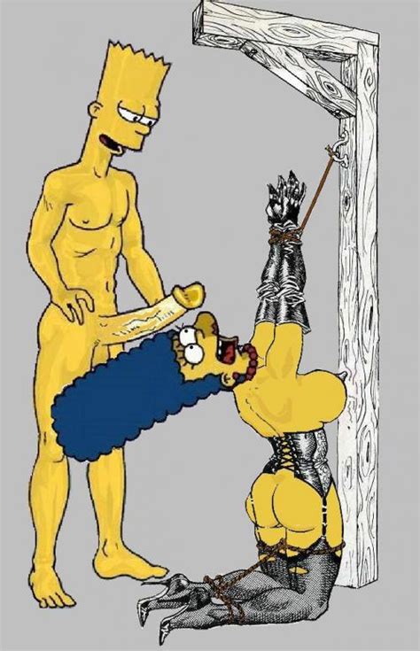 Rule 34 Bart Simpson Bondage Female Human Incest Male Marge Simpson