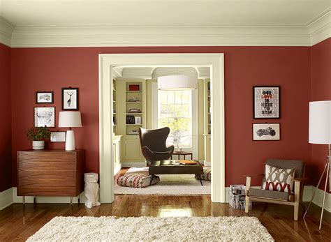 paint ideas  living room  narrow space theydesignnet