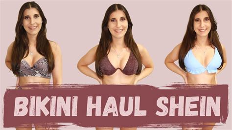 SUMMER TRY ON HAUL DA SHEIN Experimentando Biquínis Bem Diferentes