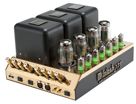 Mcintosh Launches 50th Anniversary Edition Mc275 Tube Power Amplifier