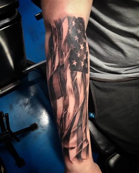 Patriotic Tattoo Sleeve Worldwide Tattoo And Piercing Blog