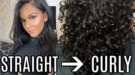 Straight Revert Back To Curly Did My Curls Survive Youtube