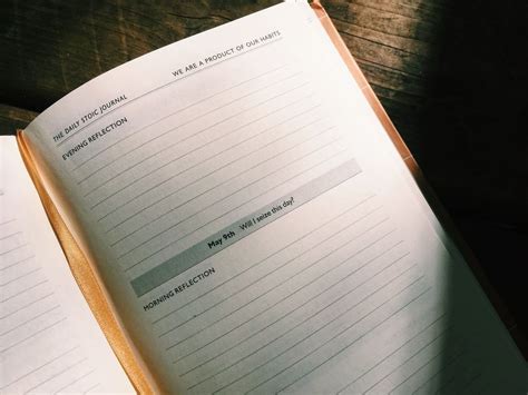 How To Journal Daily Stoic