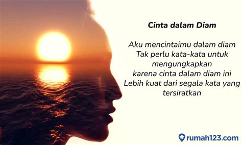 Kumpulan Puisi Cinta Dalam Diam Yang Romantis Dan Menyentuh Hati