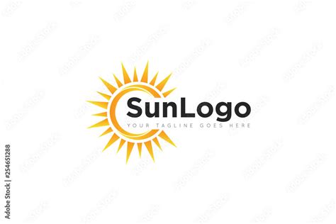 Sun Logo And Icon Vector Design Template Vector Illustrator Eps10