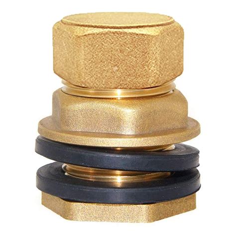 Buy Joywayus Brass Male Bulkhead Kit Include Female Male Water Tank Connector Threaded
