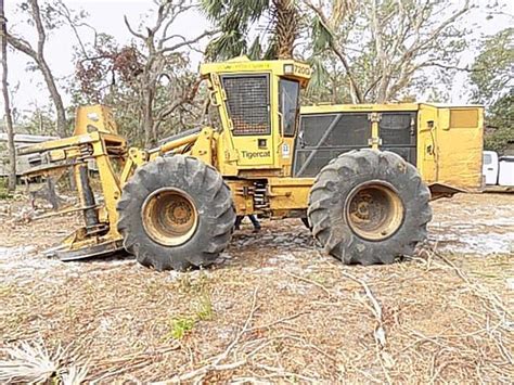 Used 2019 Tigercat 720G Wheeled Feller Buncher For Sale In Florida
