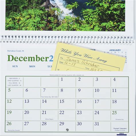 Beautiful America Calendar Pocket 175 P