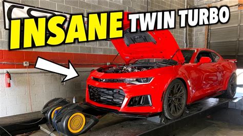 The Twin Turbo Camaro Zl1 Makes Insane Power Youtube