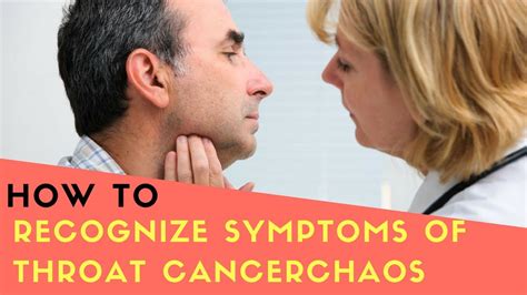 How To Recognize Symptoms Of Throat Cancer Youtube