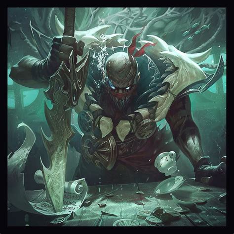 🦀 Pyke 🦀 Proud To Finally Unveil This Splash I Did For League Of