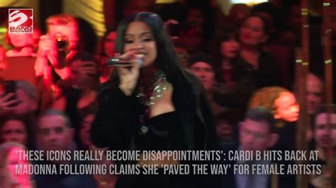 These Icons Really Become Disappointments Cardi B Hits Back At