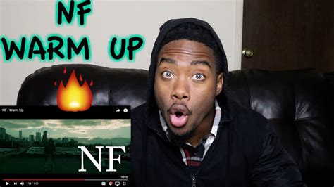 Reaction Nf Warm Up Official Music Video Youtube