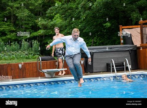 Fully Clothed In Water Hi Res Stock Photography And Images Alamy