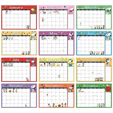 Thank you for choosing our printable calendar organizer: PEANUTS® 2020-2021 Calendar Pads | Current Catalog