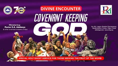 Rccg Divine Encounter Service Monday 5th September 2022 Covenant
