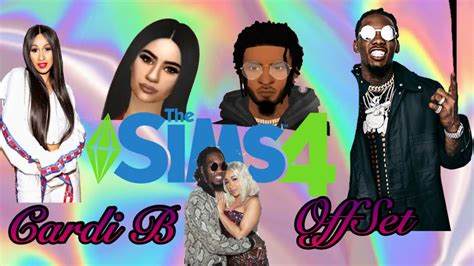 Cardi B And Offset The Sims 4 Create A Sim Youtube