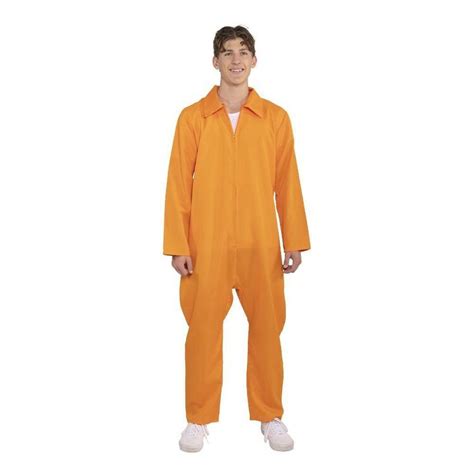 Spartys Adult Prisoner Jumpsuit Orange