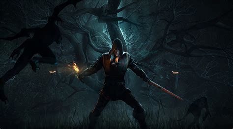 The Witcher Gameplay Illustration Hd Wallpaper Wallpaper Flare