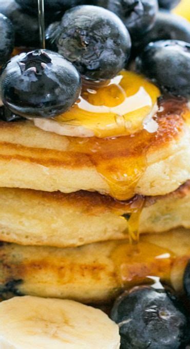 How To Make The Fluffiest Blueberry Lemon Buttermilk Pancakes Ever