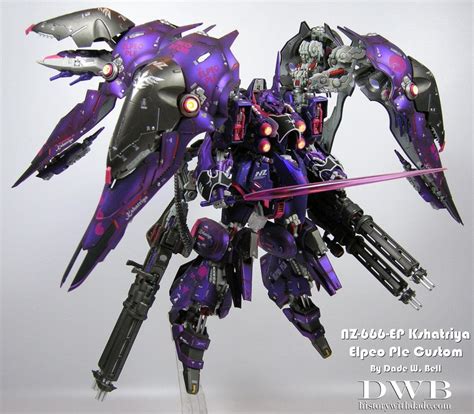 Nz 666 Ep Kshatriya Elpeo Ple Custom 1 Custom Gundam Gundam Model