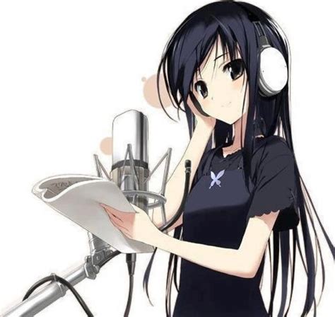 Top 49 Ideas About Anime Girl With Headphones On Pinterest