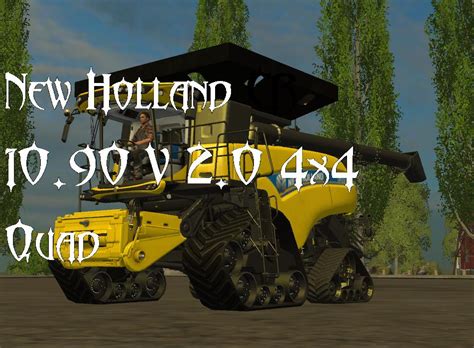 New Holland Cr 1090 Ati 4x4 Quadtrac Farming Simulator 19 17 22