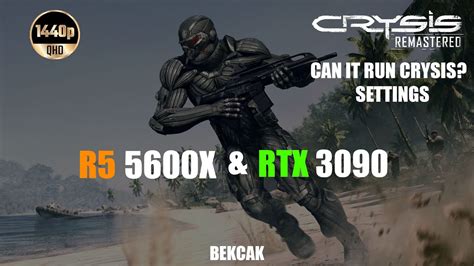 Crysis Remastered Can It Run Crysis And Dlss Settings Gameplay Ryzen