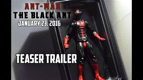 Ant Man Stop Motion The Black Ant Official Teaser 2016 Youtube