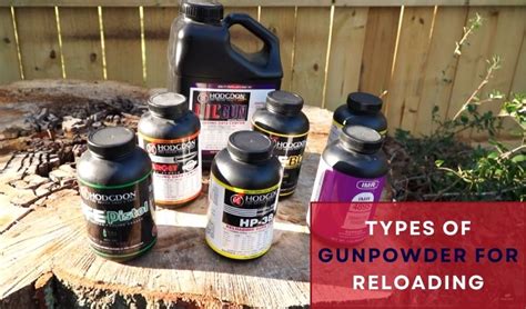 Basic 3 Types Of Gunpowder For Reloading