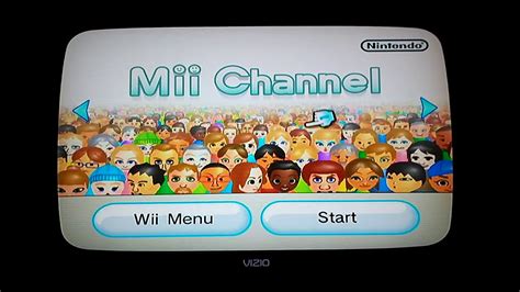 Mii Maker Wii Channel Banner 43 Youtube