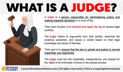 What Is A Judge Definition Of Judge