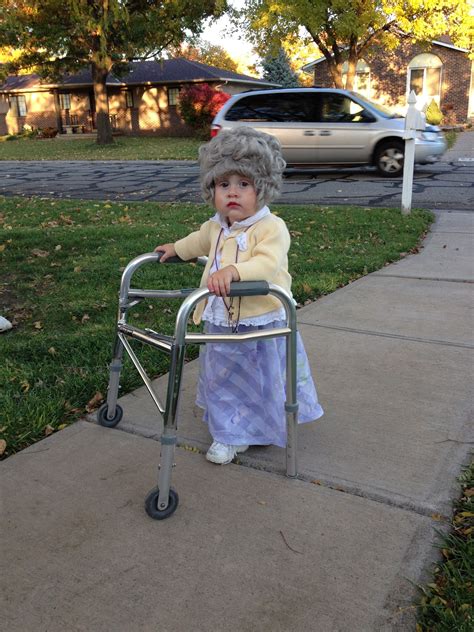Diy Old Lady Costume For Kid Babyinspire