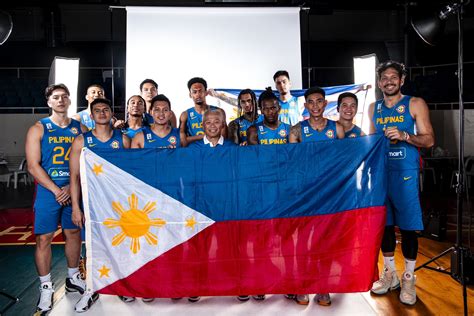 Gilas Pilipinas Official 12 Man Roster For The Fiba Basketball World