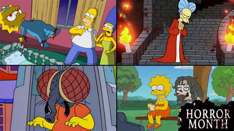 Best Horror Spoofs From The Simpsons Treehouse Of Horror