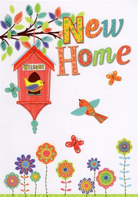 Free Printable New Home Cards
