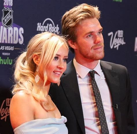 connor and lauren are so cute 😍 connor mcdavid nhl awards nhl