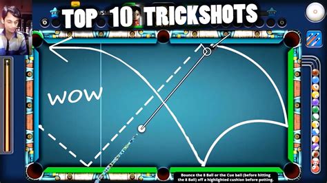 8 Ball Pool Top 10 Trickshots Of The Year Insane Edition Youtube