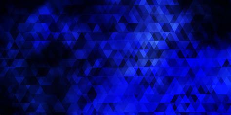 Dark Blue Vector Layout With Lines Triangles 2772789 Vector Art At