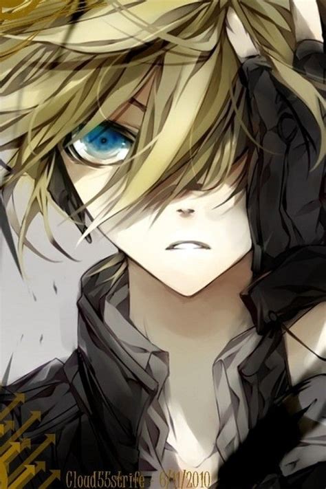 They sort of feel like they're looking deep into your soul, but not in a threatening way, more in. Anime Guy with Blonde Hair | anime guy with blonde hair ...