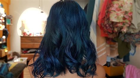 Hairstyle Trends 28 Stunning Midnight Blue Hair Colors Photos
