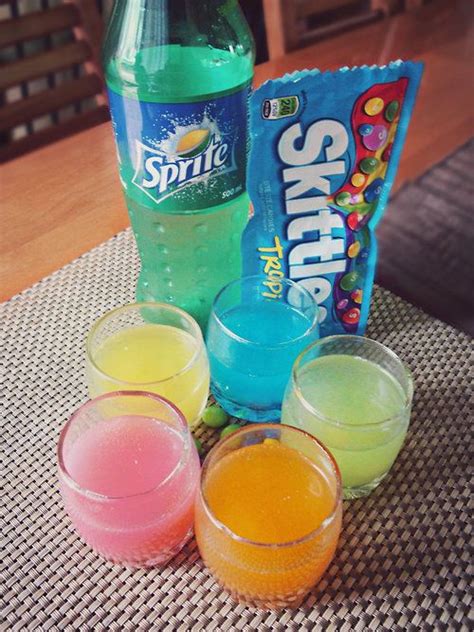 sprite skittles amazing but i would not use tropical skittles i would use plain skittles