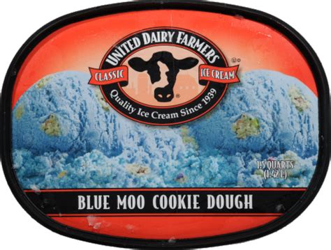 United Dairy Farmers Blue Moo Cookie Dough Ice Cream 48 Fl Oz Frys